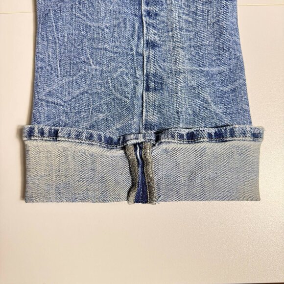 Vigoss Jeans Women’s Size 27 Bootcut Distressed Stretch Denim – Light Wash - Picture 9 of 16